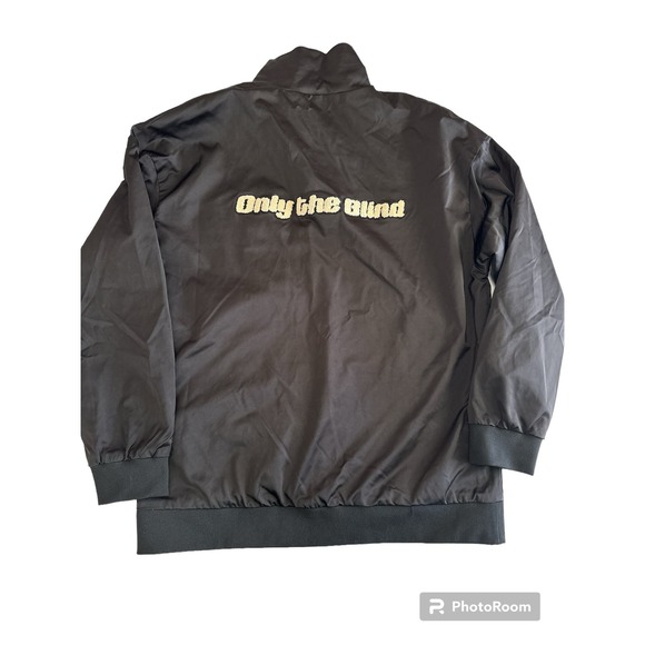 Only The Blind Slip on jacket black red size XL - Picture 2 of 9